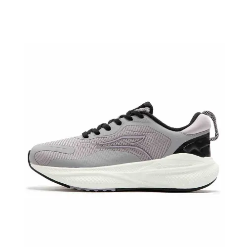 361° Anti Slip Wear Resistant Low Top Running Shoes Women's Gray Purple Black