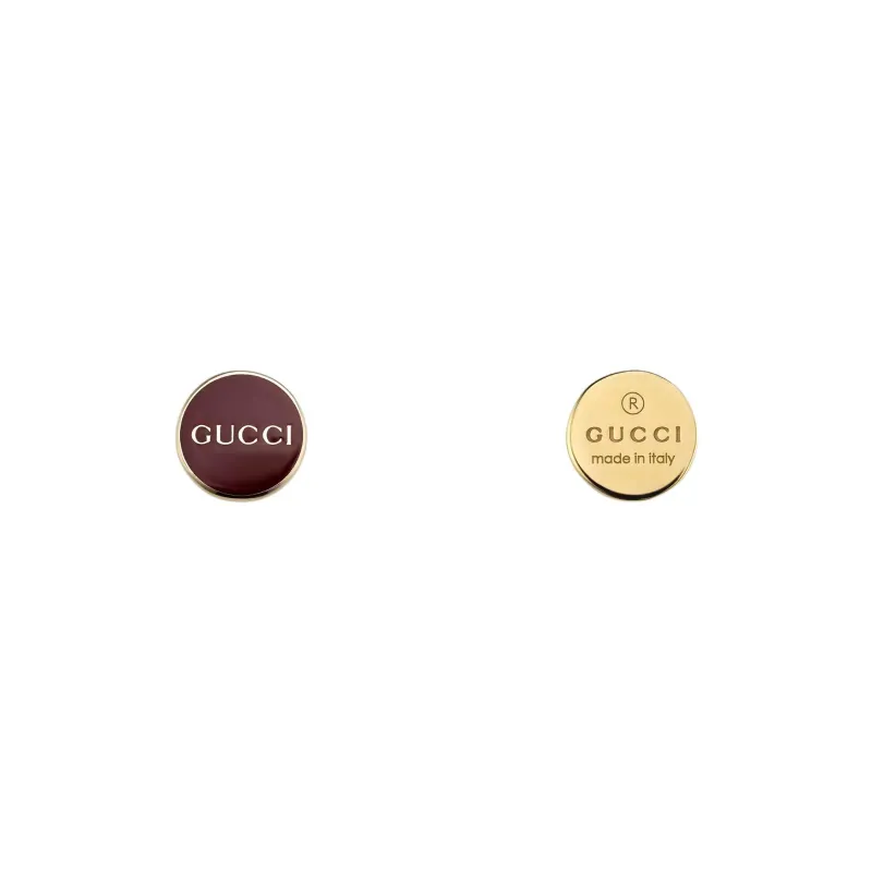 GUCCI Pearl Stud Earrings Unisex White-2