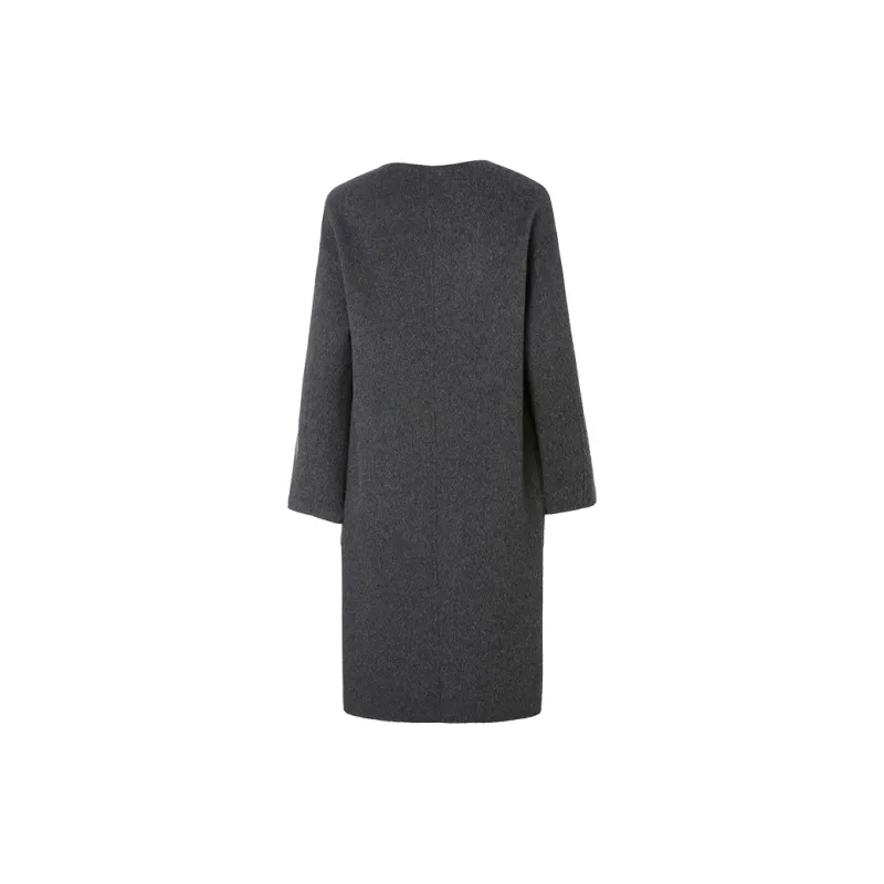 Mambe Coats Women's Dark Gray-1