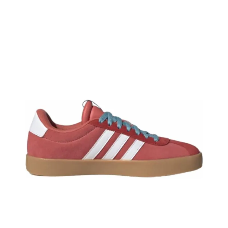 Adidas VL COURT 3.0 Cushioning Low Top Skateboard Shoes Women's Red-1
