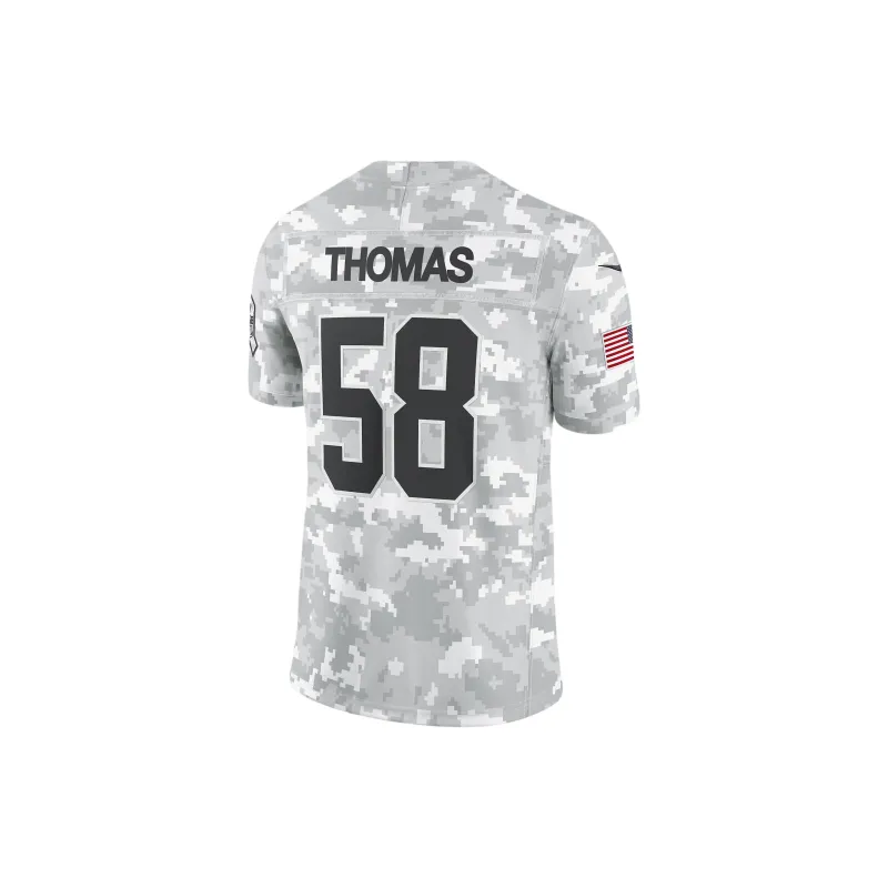 Nike Derrick Thomas Kansas City Chiefs Salute To Service Men's Nike Dri FIT Nfl Limited Jersey-1