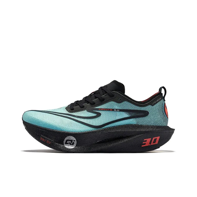 Erke Realm Of The Orchid 3.0 Cushioning Breathable Rebound Low Top Running Shoes Men's 7 Speed Color Scheme-0