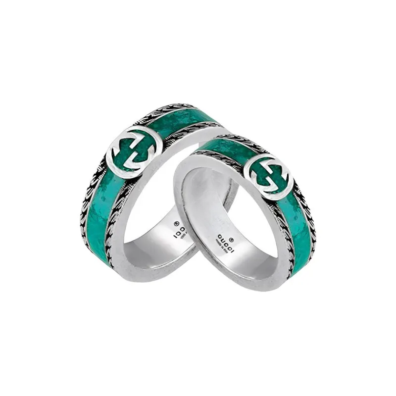 GUCCI 925 Sterling Silver Rings Unisex-0