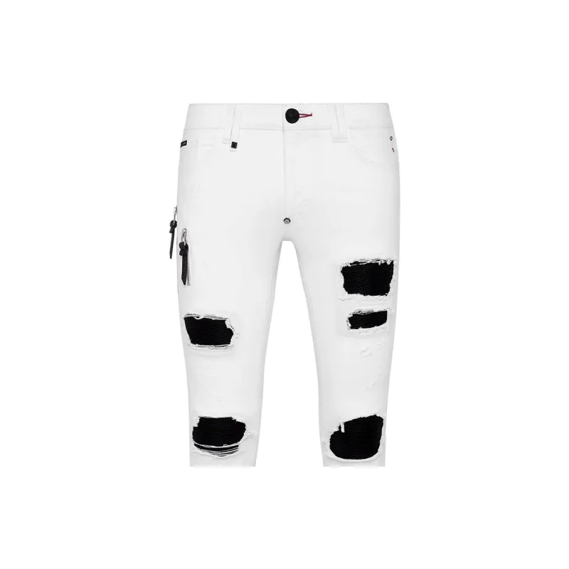 PHILIPP PLEIN Jeans Men's White-4