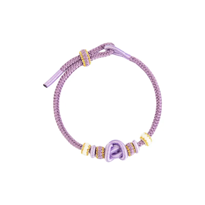EADDA JEWELRY Ice Silk Cotton Cord Bracelets Unisex-0
