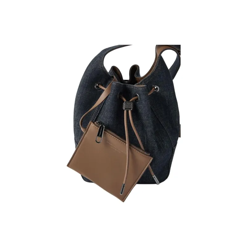 Brunello Cucinelli Small Bc Duo Drawstring Bucket Bag-1