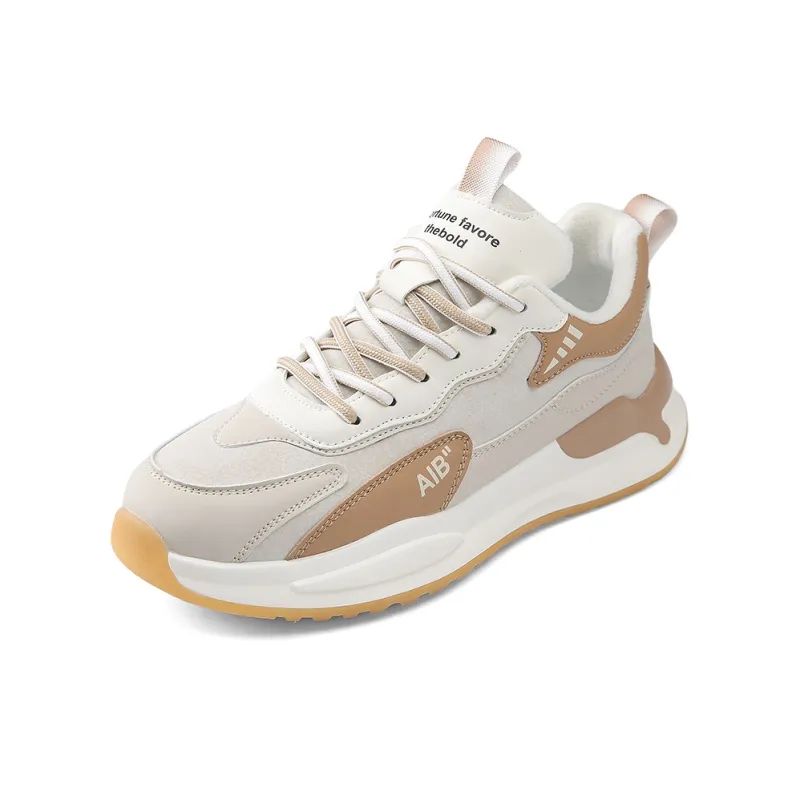 OFFER-AITR Slip-Resistant Height Increasing Warm Low-Top Casual Shoes Men's-6