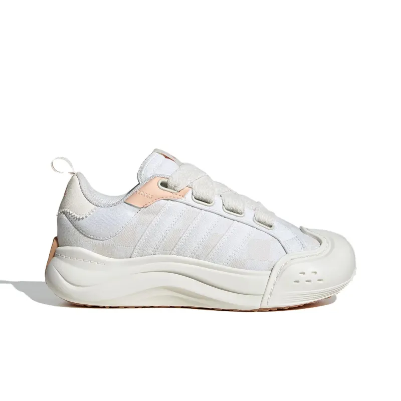 Adidas MAXXCOURT SPW Anti Slip Wear Resistant Low Top Tennis Shoes Women's White Pink-1