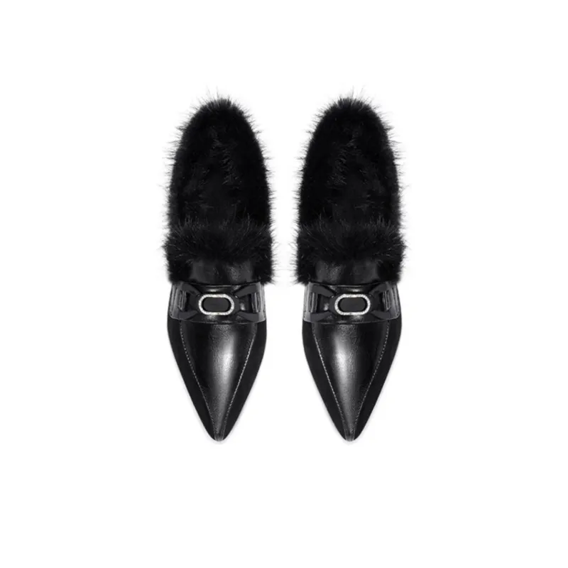 JESSICA SOPHIA Flared Heel High Heels 5cm Women's-3