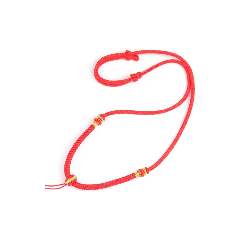 Moon Jewelry Braided String Necklaces Unisex-13