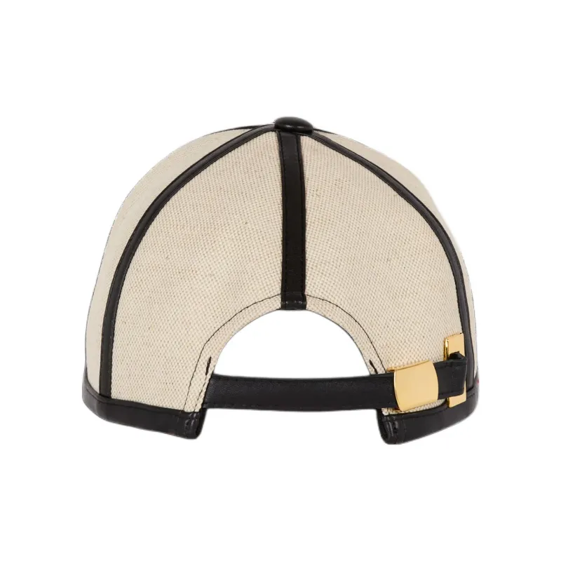 BALMAIN Logo Patch Canvas Cap-2