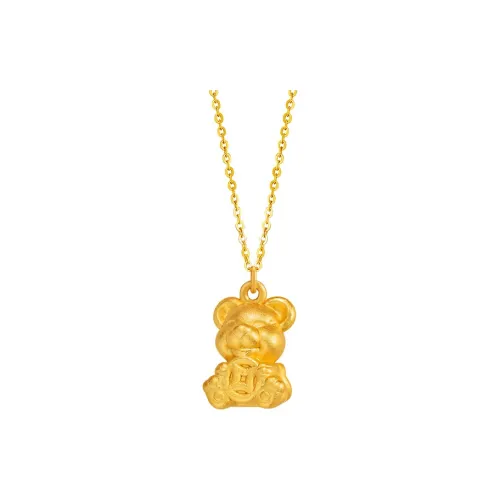 Royal Dragon Mirror 999 Fine Silver Necklaces Women's