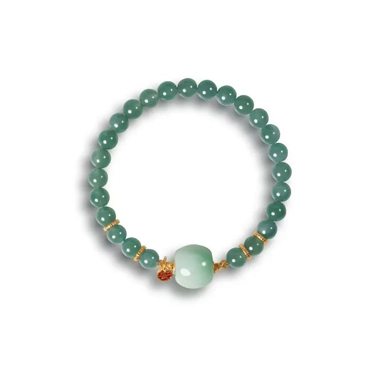 GUANFEI Glutinous Jade Jadeite Bracelets Women's-0