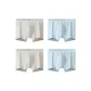 4 Pack (Blue 2+Light Gray 2)