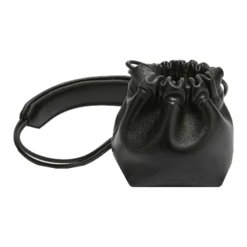 JIL SANDER Lambskin Shoulder Bag, Crossbody Bag Mini Women's Black