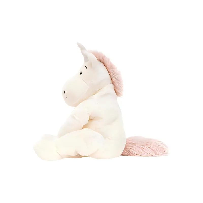 JELLYCAT Mythical Animal Collection Lembertum White Dolls Plush Doll 27cm Height-1