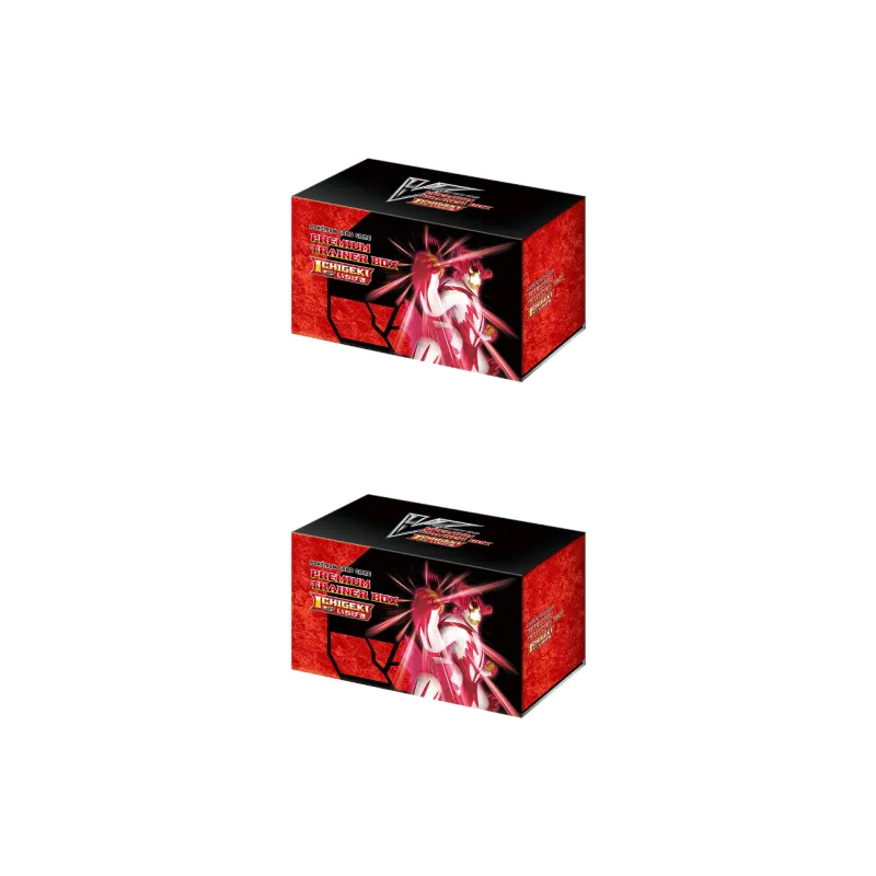 POKEMON Card Game Sword & Shield Premium Training Box ICHIGEKI Red Card Accessories 1 Box-3