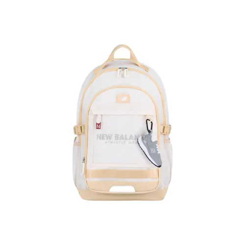New Balance Nylon Backpack Medium Size Unisex Yellow