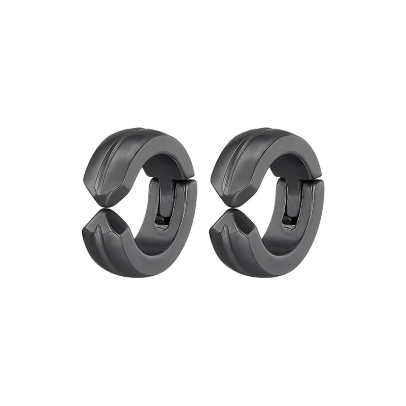 MISS XIA JWY Titanium Steel Clip On Earrings Unisex-15