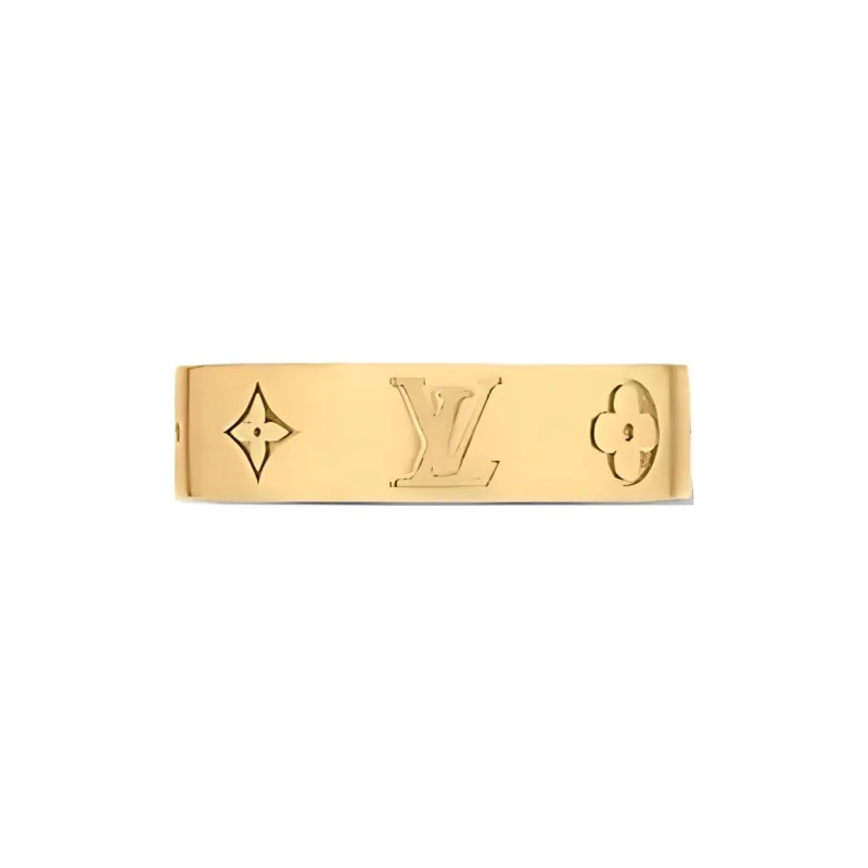 LOUIS VUITTON Lv Mosaic Thin Ring-1