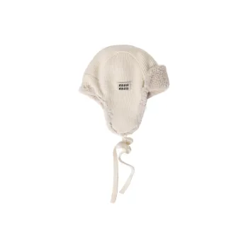 MIU MIU Wool Trapper Hats Women's White
