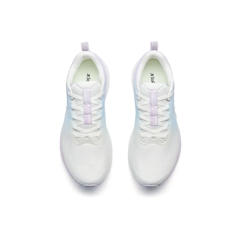 XTEP Chasing Clouds 2nd Generation Cushioning Rebound Low Top Running Shoes Women's White Purple-4