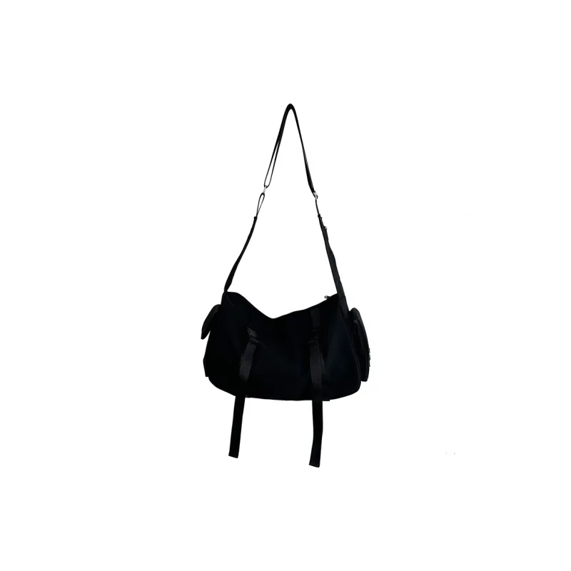 DCLOUD Nylon Crossbody Bag Unisex Blue/White/Black/Pink-10