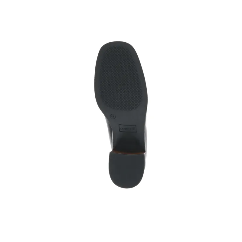 CAPRICE Deborah Chunky Heel High Heels 5.5cm Women's Black-5