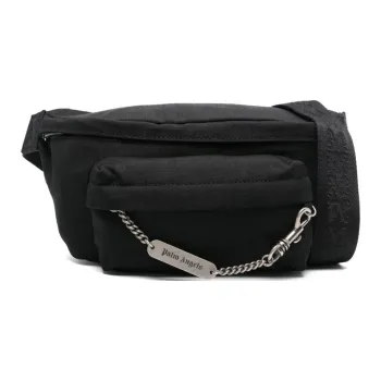 PALM ANGELS Chain Detailed Zipped Belt Bag