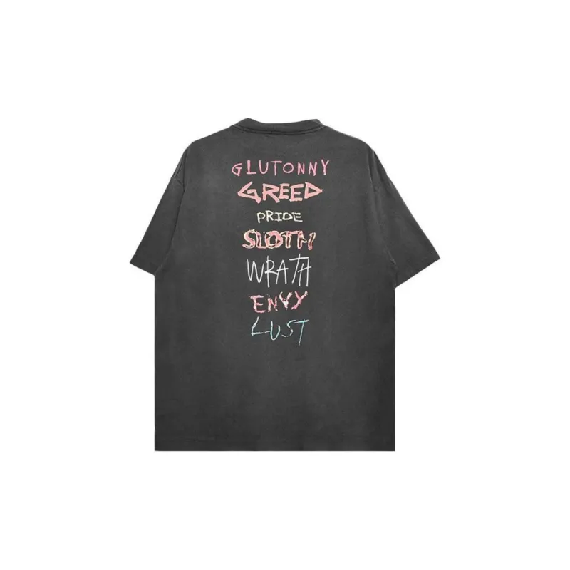 Saint Michael Seven Deadly Ss Tee-1
