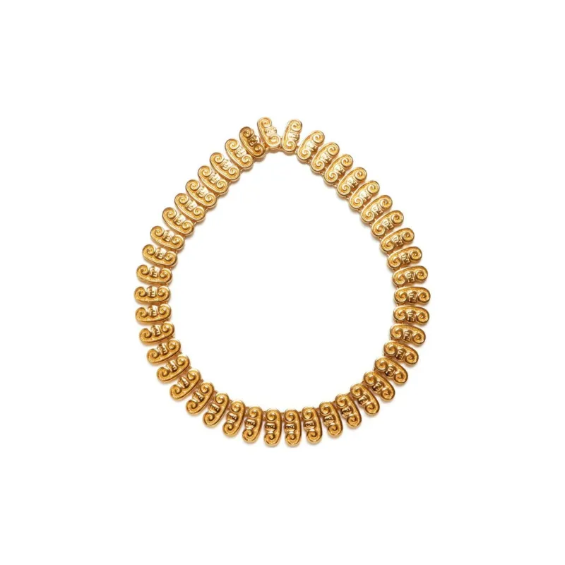 FENDI 1990s Choker Necklace-0
