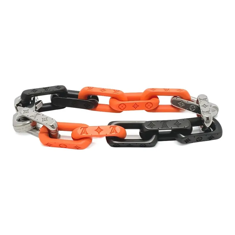 LOUIS VUITTON Monogram Chain Bracelet-1