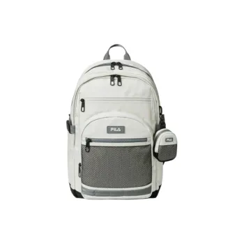 FILA Nylon Backpack Unisex White