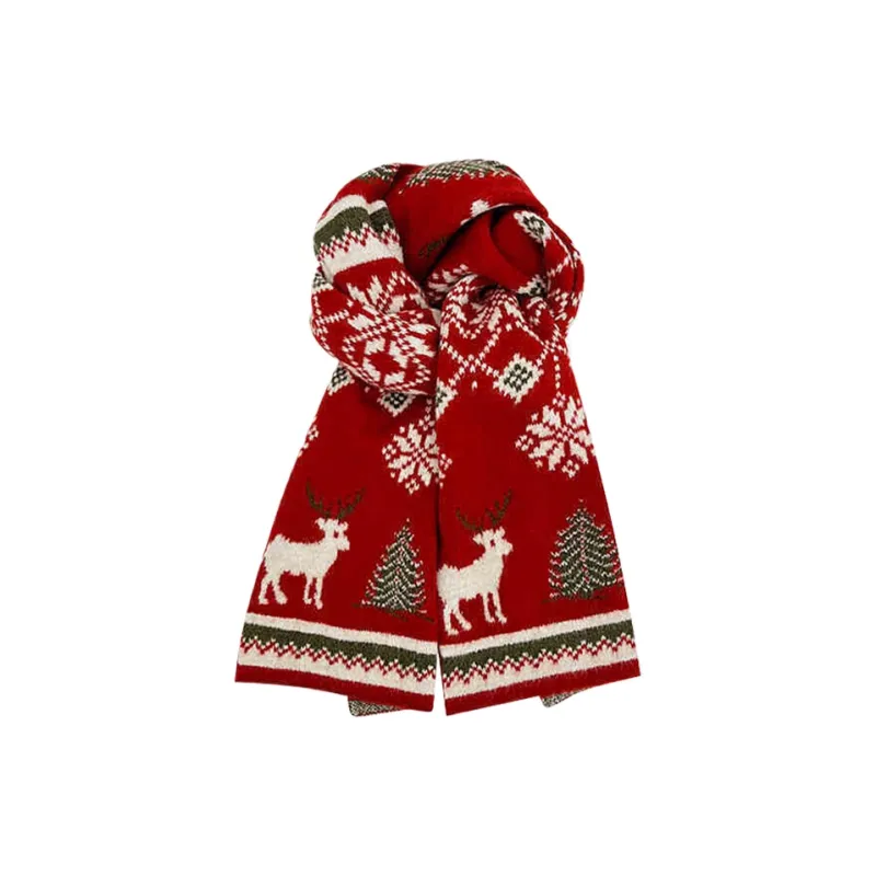 CARTELO Polyester Knit Scarves Unisex Gift Box Set-4