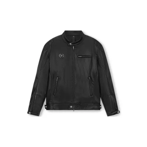 DICETINY Jackets Coats Unisex Black