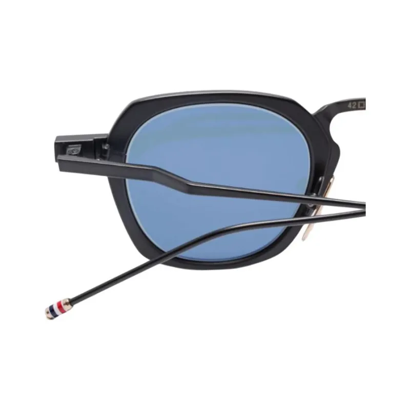 THOM BROWNE Eyewear 004 BLACK/CHARCOAL-2