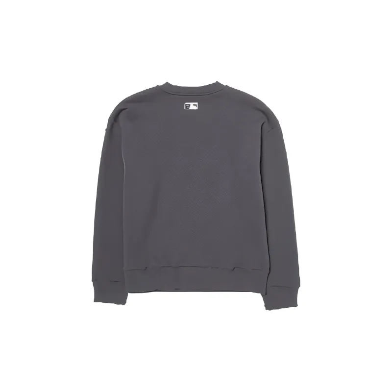 MLB New York Yankees Sweatshirt Unisex Charcoal Gray-1