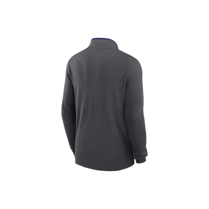 Nike Lsu Tigers Victory Men's Nike Dri FIT College 1/2 Zip Long Sleeve Top-1