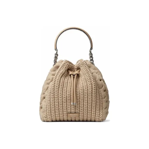 Jimmy Choo Bon Bon Knitted Bucket Bag