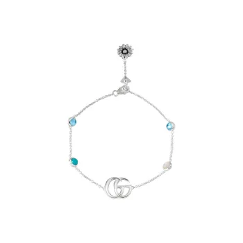 GUCCI 925 Sterling Silver Bracelets Women's
