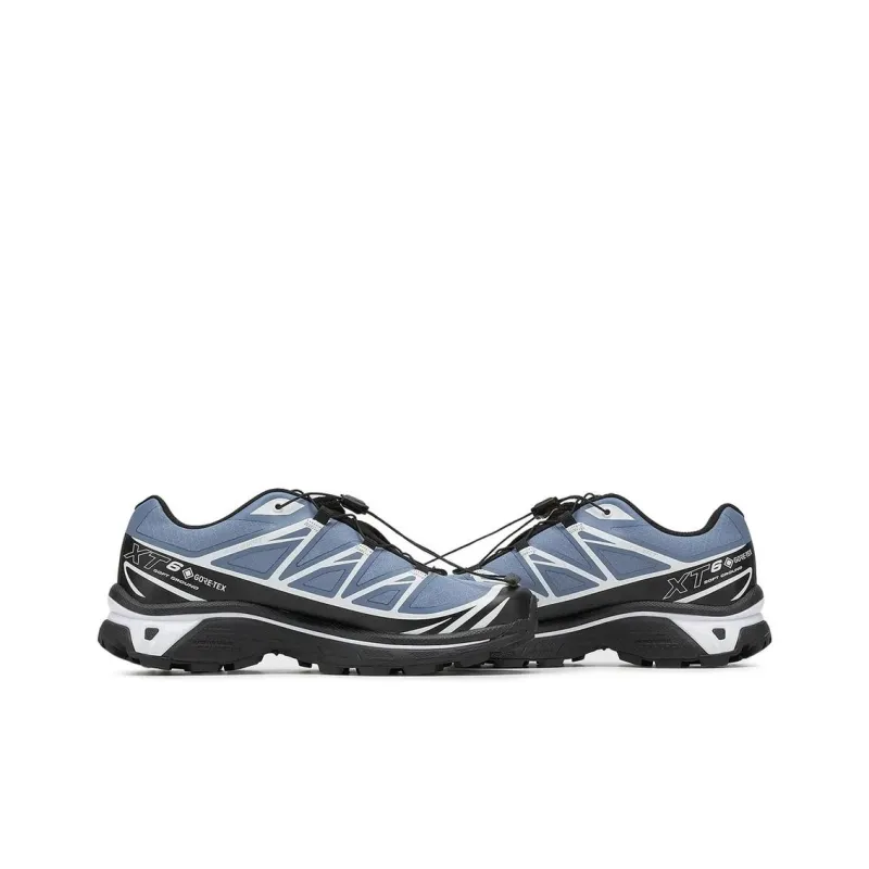 SALOMON XT 6 Slip Resistant, Abrasion Resistant, Waterproof Low Top Running Shoes Unisex Blue Black-2