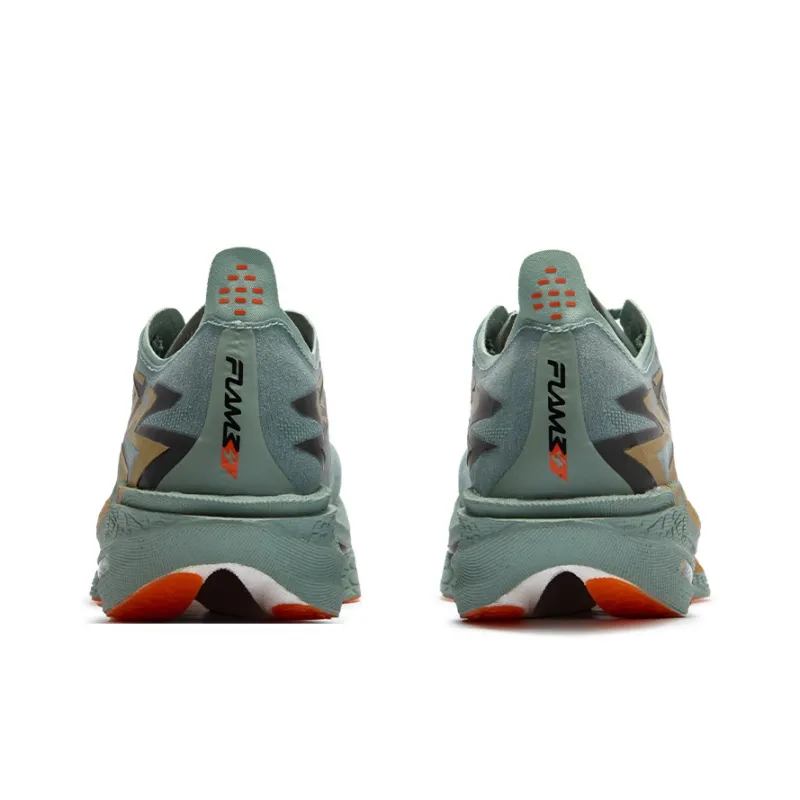 361° Cushioning Anti-Slip And Wear-Resistant Support Low-Top Running Shoes Unisex Red Fir Green-3