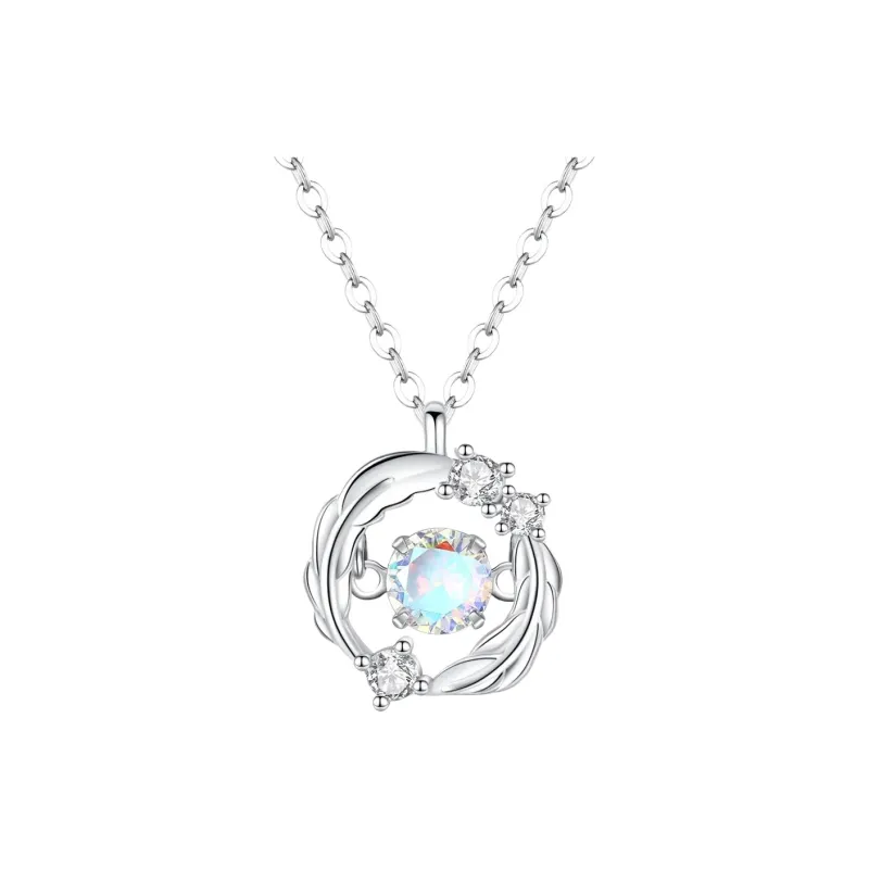 AFN 925 Sterling Silver Necklaces Women's-4