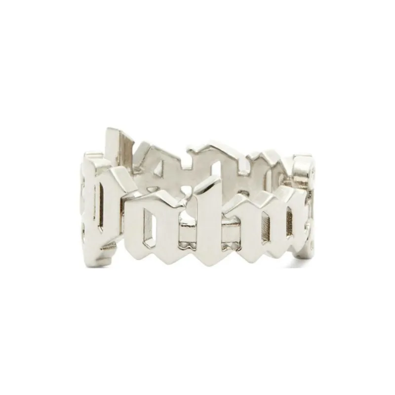 PALM ANGELS Logo Lettering Ring-1