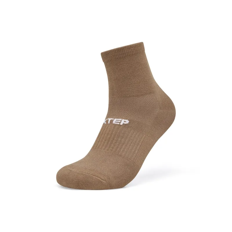 XTEP Knee High Socks Men's 3 Pack Green/Ecru/Brown-3