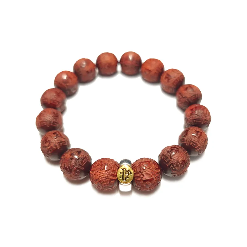 Guansha Pterocarpus Bracelets Unisex-0