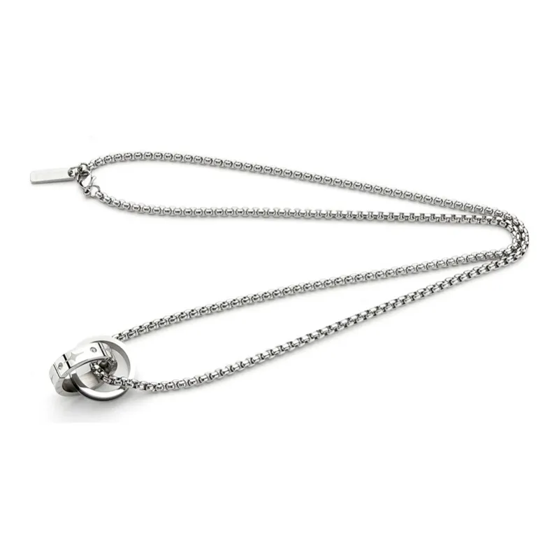Guuka Stainless Steel Necklaces Unisex-7