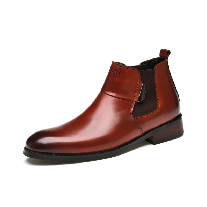 Qiandongmeili Chelsea Boots Men-28