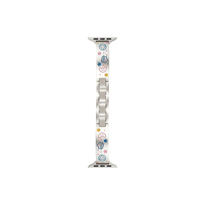 CHRROTA Apple S9/S10 All Compatibility Watch Band Metal-9