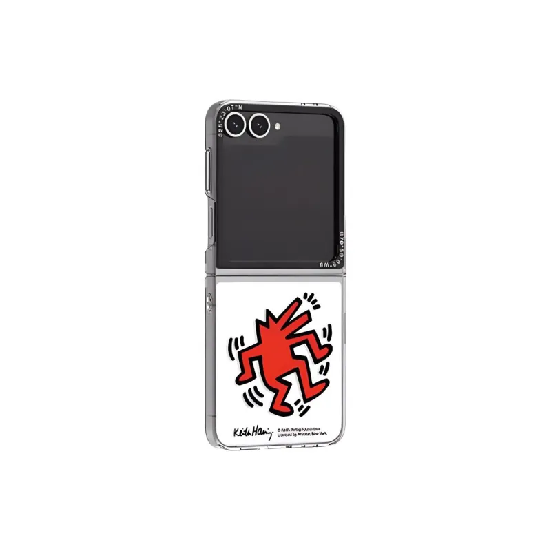 SAMSUNG Silicone Material JOGUMAN Dinosaur Pattern Phone Cases Compatibility With Samsung Galaxy Z Flip 6 Cute Style-2